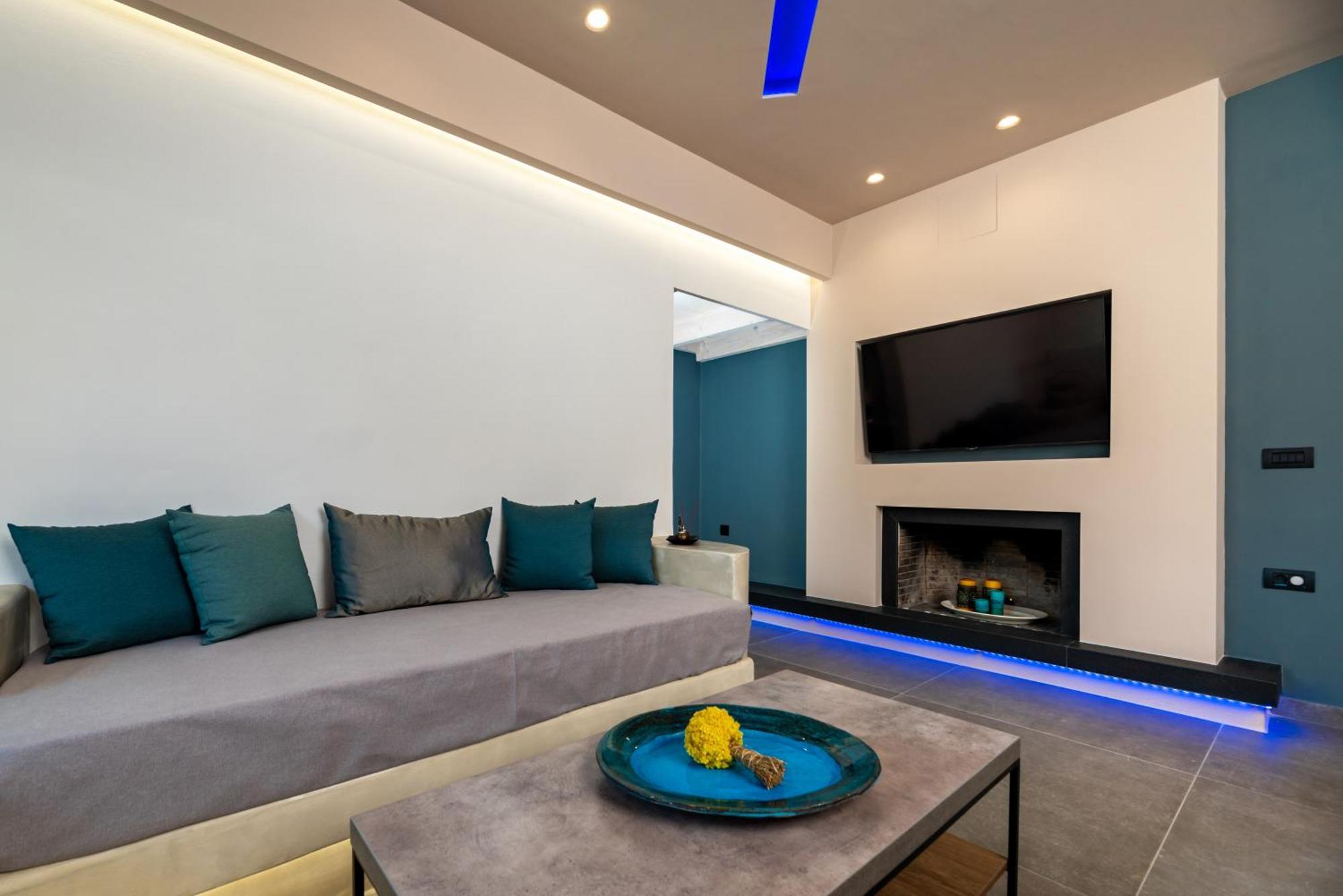דירה The Penthouse Santorini, Kamari, Thira