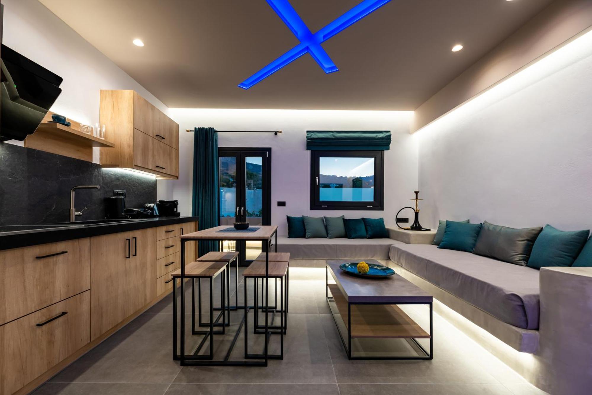 דירה The Penthouse Santorini, Kamari, Thira סנטוריני